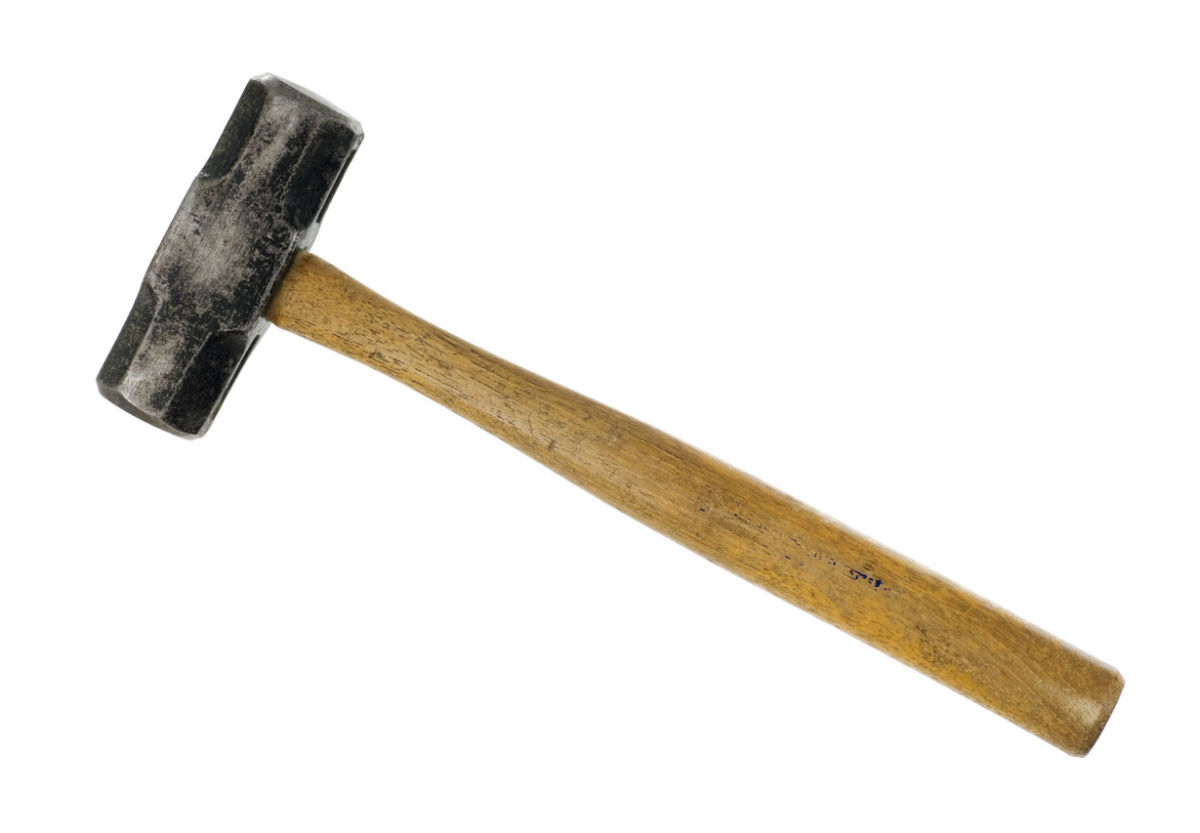 Types of Hammers Club Hammer - انواع چکش،  3 نوع از چکشی که هر DIYer باید بداند(و  چه زمانی ازشون استفاده کنید.)